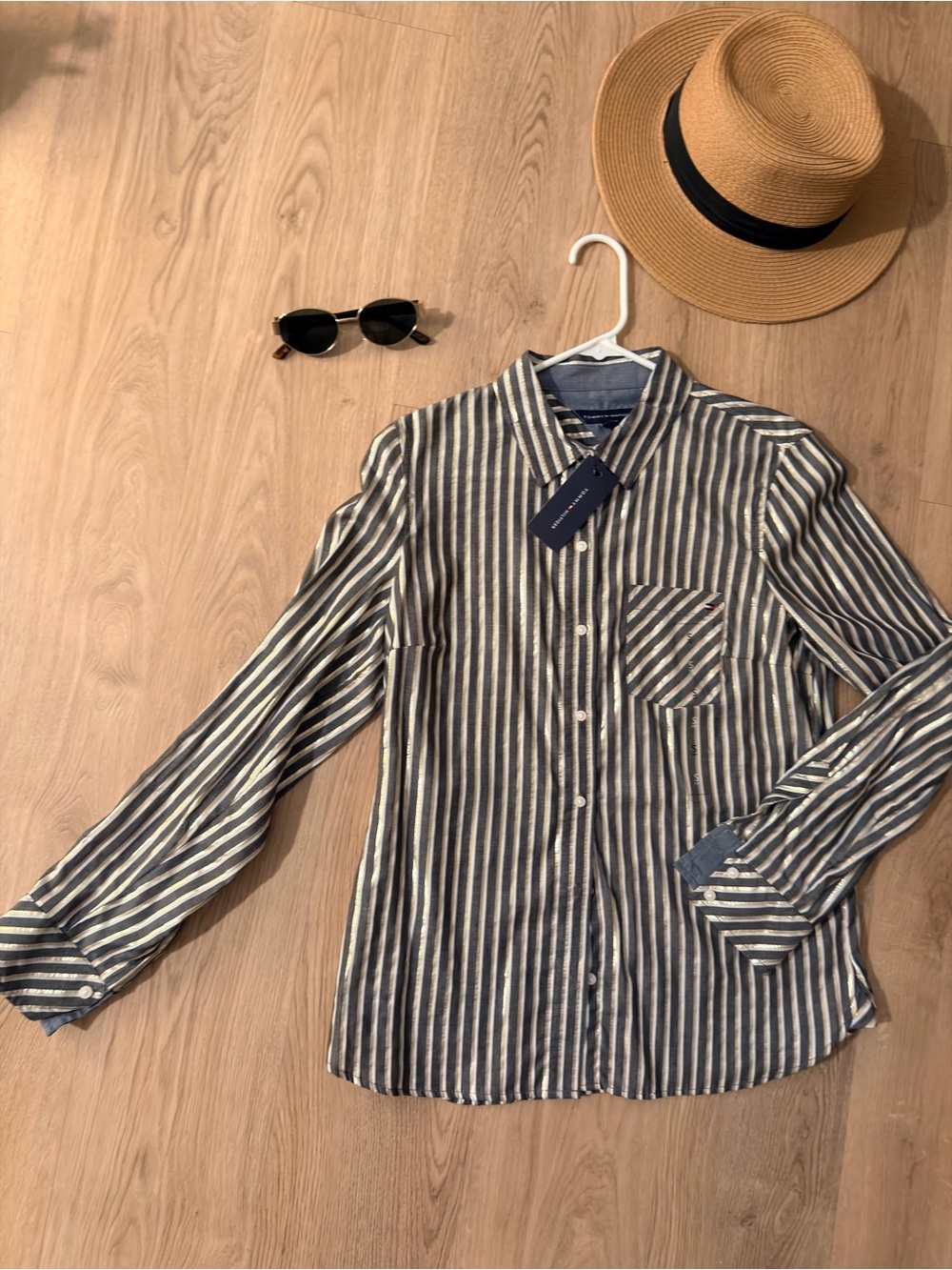 New! Tommy Hilfiger Button-Down Shirt